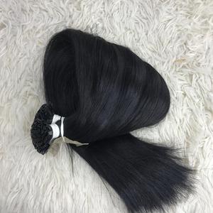 Vqhair 100% ต่อผมแท้สำหรับต่อผมตรงปลายแบนขนาดใหญ่ผมดิบทุกสี - Product Image 4