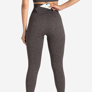Leggings de Yoga de Cintura Alta con Efecto Push-Up, Compresión y Costuras, Antibacterianos, Estándar Europeo, Ajuste Personalizado para Mujer - Product Image 5