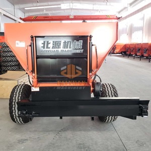BEIYUAN Épandeur de <span class=keywords><strong>fumier</strong></span> de vignoble de verger d'<span class=keywords><strong>occasion</strong></span> avec boîte de vitesses 40-60HP Tracteur remorqué Trancheuse de fertilisation arrière pour ferme biologique - Product Image 5