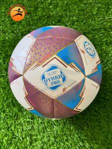 Ballons de football de haute qualité personnalisés avec logo privé pakistanais, vente chaude, cuir PU PVC de première classe - Product Image 2
