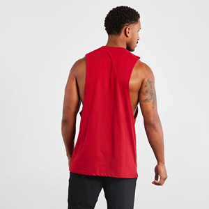 Mens Sleeveless Cotton Gym Tank <b>Top</b> Bodybuilding Muscle Vest Undershirt for Sports and Workout with Custom Logo and OEM Service - Product Image 5