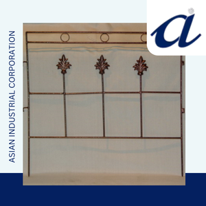 OEM Valla hecha a medida con diseño de flores de Grado Superior Hecho de metal Calidad duradera Cercado de jardín Usos por exportadores - Product Image 3