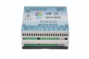 4 entradas digitais, 4 entradas analógicas e 4 saídas de relé | Modbus RTU RS485 IO Modbus | Controle de relé 10A - Product Image 2