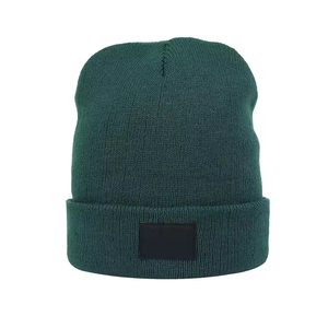 High Quality Unisex Adults Winter Warm Knitted Jacquard <b>Beanie</b> Caps-100% Acrylic Breathable & <b>Waterproof</b> Custom Color - Product Image 2