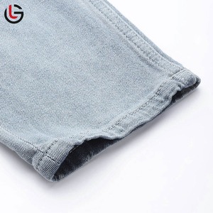 Pantalones Vaqueros de Mezclilla para Hombre, Corte Recto, Estilo Urbano, Alta Calidad, Bordados, Venta al Por Mayor - Product Image 6