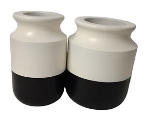 Jarrón DE MESA DE BODA artesanal indio de lujo moderno, tallado en madera de Mango de Color personalizado para jardín de hierbas interior, flor de gran oferta - Product Image 1