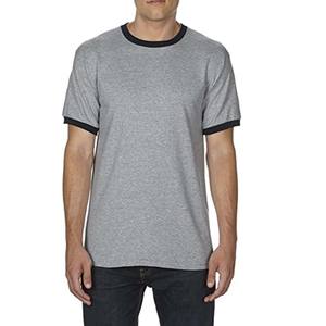 Camiseta Ringer Unisex Manga Corta Casual Sideseamed Shirt - Product Image 2