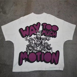 Camiseta Cuadrada para Hombre, Fabricante OEM Personalizado, Logotipo Personalizado, Estampado Gráfico, Algodón, Estilo Urbano, Cuello Holgado - Product Image 2