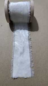 Rollos de cinta de tela de lino reciclado hechos a medida en patrones de cuadros hechos a medida ideales para su reventa en tiendas de arte y artesanía - Product Image 6