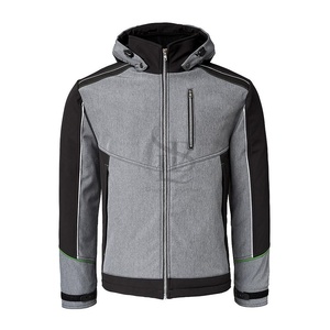 Diseñe su propio logotipo Estilo con capucha Hombres Chaqueta Softshell Impresión digital Hombres Chaqueta Softshell Chaqueta de uso al aire libre para hombres - Product Image 1