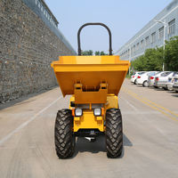 Mini-benne JCB 1 tonne, diesel, 2T, 3T, 4T, 5T, autochargeuse, 4x4, mini-benne à benne basculante avec un fort moment de charge