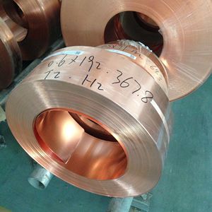 공장 가격 C19400/C11000 레드 구리 스트립 코일 12mm 청동 순수 구리 롤 패턴 용접 절단 C1100 장식 - Product Image 4