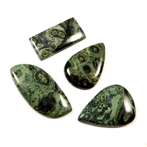 หินธรรมชาติ kambaba Jasper คริสตัลผสมรูปร่างหลวมการรักษาพลอยอัญมณี Cabochon อัญมณีทั้งหมดทรง Cabochon ขายส่ง - Product Image 4