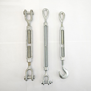 <span class=keywords><strong>ตัว</strong></span>ปรับแรงดึงแบบหมุนได้ (Turnbuckle) ผลิตจากเหล็กกล้าคาร์บอนชุบสังกะสีร้อน ยี่ห้อ Jaw & Jaw ของสหรัฐอเมริกา แบบเปิดขนาด <span class=keywords><strong>3</strong></span>/4" X 9" สำหรับงานรัดสินค้าอุตสาหกรรมหนัก - Product Image 2
