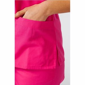 Scrubs uniformes ensembles col montant manches courtes Scrubs uniformes tissu tissé pour dentiste infirmière hôpital travail - Product Image 4