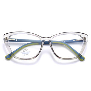 Quare-Gafas <span class=keywords><strong>de</strong></span> ojo <span class=keywords><strong>de</strong></span> gato tr90, lentes con Marco <span class=keywords><strong>de</strong></span> especificaciones para mujer - Product Image 6