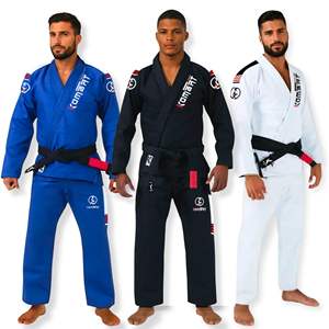 Kimono BJJ léger durable personnalisé brésilien Jiu Jitsu Gi, uniforme d'arts martiaux, combinaison de grappin, compétition d'entraînement unisexe - Product Image 1