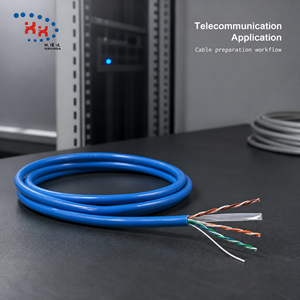 <span class=keywords><strong>สาย</strong></span>เคเบิลสื่อสารแบบ POE <span class=keywords><strong>LAN</strong></span> Cat5e FTP <span class=keywords><strong>Cat6</strong></span> SFTP Cat6A ของแข็งได้รับการรับรอง23AWG - Product Image 4