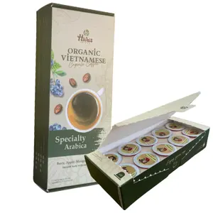 ผู้ผลิตชั้นนํา โรงงาน กาแฟ เวียดนาม ราคาขายส่ง กาแฟแคปซูล รองรับ Nespresso Signature Blend เต็มเมืองคั่วส่งออก