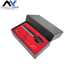 Muestra gratis de alta calidad moldeador de pelo de acero inoxidable anillo de dedo de la mejor calidad herramienta de peluquero adelgazamiento maquinilla de afeitar Barbero dedo maquinilla de afeitar - Product Image 4