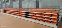 JY-706 Tribune télescopique personnalisée en usine, sièges rétractables pour stade, salle de sport scolaire, basketball