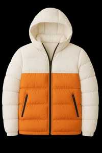 Doudoune à capuche légère compressible résistante à la bulle pour l'hiver OEM Veste rembourrée matelassée respirante personnalisée pour hommes - Product Image 5