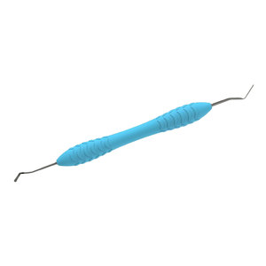 Spatule universelle en silicone souple de qualité supérieure, 1,5-2,0 mm, bleu clair, outil de placement composite, instrument réparateur double extrémité - Product Image 5