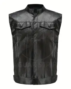 Gilet in vera pelle di coccodrillo per uomo abbigliamento di moda con Logo personalizzato gilet ricamato gilet invernale