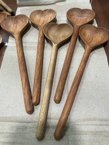 Natural Wooden Spoon Made from Solid Wood with Smooth Finish for Cooking Serving and Wholesale Export Supply - Product Image 5