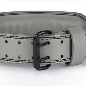 Cinturón de Gimnasio de Alta Calidad para Levantamiento de Pesas, Unisex, Cuero Vacuno Genuino, Tamaño y Logotipo Personalizables, Transpirable, Antideslizante - Product Image 5