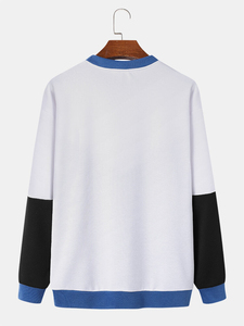 Venta al por mayor de alta calidad de ropa de invierno de los hombres sudaderas personalizadas de algodón mezclado multicolor cómodo de manga larga sudaderas de los hombres - Product Image 2