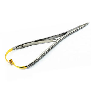 Pince à base manuelle en acier inoxydable de haute qualité Porte-aiguille Hegar Instruments chirurgicaux - Product Image 3
