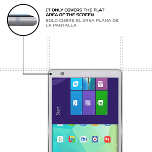 ฟิล์มกันรอยหน้าจอ ANTISHOCK สำหรับแท็บเล็ตเทคลาส X98 แอร์ II การป้องกันที่ได้รับการปรับปรุง - Product Image 4