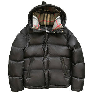 <b>Hooded</b> Puffer <b>Jacket</b> for Men Warm Quilted Winter Coat with Zipper, Insulated <b>Padding</b> & OEM Custom Bulk Manufacturing - Product Image 5