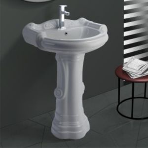 ชุดสุขภัณฑ์เซรามิกคุณภาพพรีเมียม รุ่นปกติ ขนาดใหญ่ สำหรับติดผนังและพื้น - Product Image 1