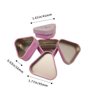 カスタム形状のサステナブルなパッケージ、金属製のリサイクル可能なキャンディボックス、高品質のブリキ製小型収納ケース（ジュエリーギフト用） - Product Image 6