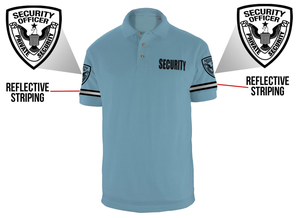 CAMISETA POLO DE SEGURIDAD DE ALGODÓN PERSONALIZABLE, UNIFORME DE GUARDIA DE SEGURIDAD A TARIFA DE FÁBRICA AL POR MAYOR SERVICIO OEM DISPONIBLE - Product Image 6