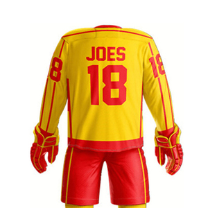 Nuevo uniforme de hockey sobre hielo de baja tasa de llegada, el mejor Material, uniforme de hockey sobre hielo personalizado para hombres, Moq mínimo para la venta - Product Image 6