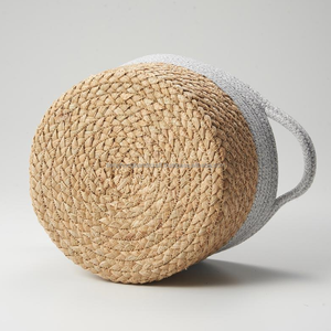 การออกแบบใหม่ผลไม้ทอหญ้าทะเลกระเช้าธรรมชาติ100% เป็นมิตรกับสิ่งแวดล้อม | Tienphong หัตถกรรม - Product Image 5