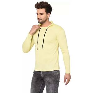 Sweat à capuche athlétique à manches longues de coupe régulière Sweat-shirt de sport Sweat à capuche en coton en jersey Hip Hop - Product Image 1