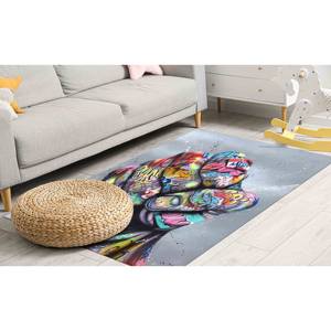 Tapis Graffiti Fist : Art Moderne, Tapis Antidérapant, Tapis Fin Non Tissé - Product Image 4
