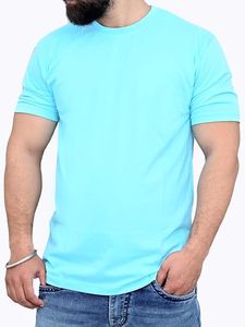 Camiseta Deportiva Vintage de Corte Ajustado, Manga Corta, Secado Rápido, Anti-Pilling, Poliéster/Algodón 180g, para Entrenamiento - Product Image 2
