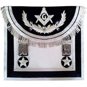 Tablier de Rite Écossais de Haute Qualité, Broderie Fine, Sangle de Taille Réglable, Tissu Durable, Vente en Gros - Product Image 6