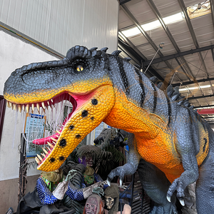 Điện trong nhà <span class=keywords><strong>animatronic</strong></span> cơ khí khủng long mô hình cho công viên giải trí trung tâm mua sắm sân bay công cộng phiêu lưu công viên kim loại - Product Image 2