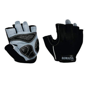 Customized Logo Half-Finger <b>Fitness</b> <b>Gloves</b> for Men Polyester Sports Gym Weightlifting <b>Gloves</b> - Product Image 1