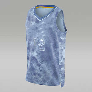 Camiseta de baloncesto personalizada de alta calidad al por mayor, camiseta de baloncesto transpirable de secado rápido, ropa de baloncesto para hombre - Product Image 4