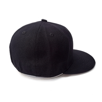 Casquette de baseball brodée 5 panneaux de haute qualité, logo couleur personnalisé, fermeture intégrale, boucle argentée/cuivrée, 100% coton, unisexe, pour l'extérieur