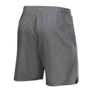 กางเกงขาสั้นชายคุณภาพสูงสำหรับใส่ชายหาด ผ้าฟลีซคอตตอน 100% เอวยางยืด กระเป๋า 2 ช่อง สีพื้น ใส่สบายในฤดูร้อน - Product Image 5