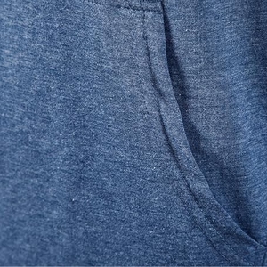 Sweat-shirt à capuche bleu royal, streetwear tendance avec cordons de serrage ajustables, haute qualité - Product Image 4