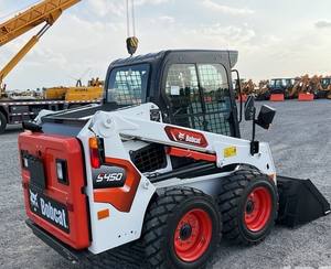 Chargeuse compacte Bobcat S450 d'occasion à prix d'usine, haute qualité, faible coût et facile à utiliser, machinerie abordable et bon marché. - Product Image 1